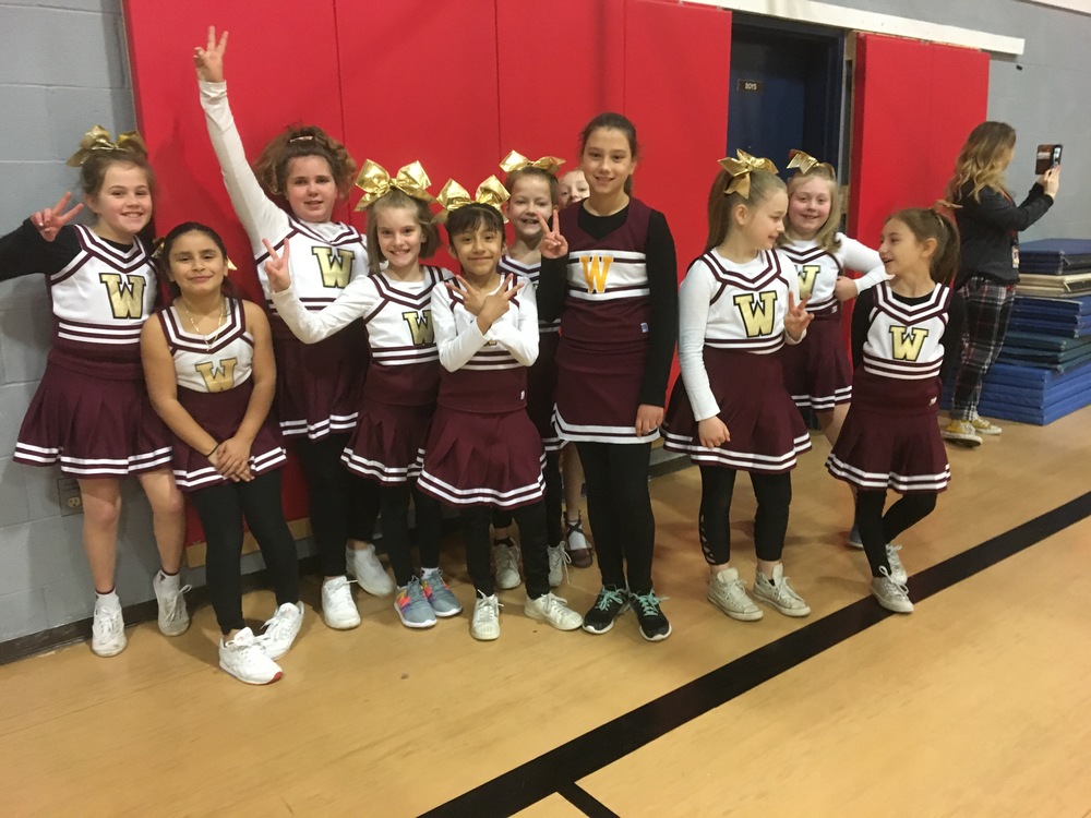 WMES Cheer Squad Performance Winlock Miller Elementary School