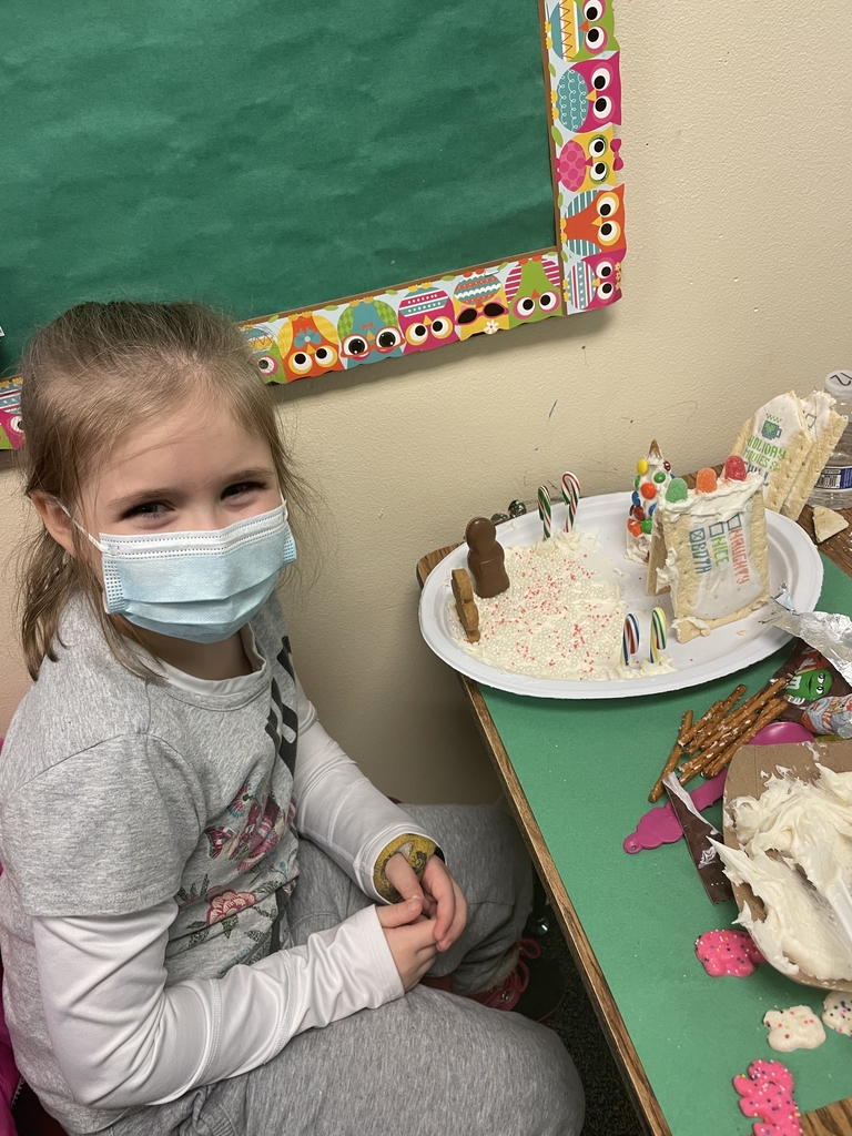 Gingerbread house’s in Mrs. Matheson’s 1st grade class!